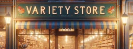 "Explore the charm of local variety stores, offering unique finds and essentials under one roof. A guide to shopping local and finding gems."